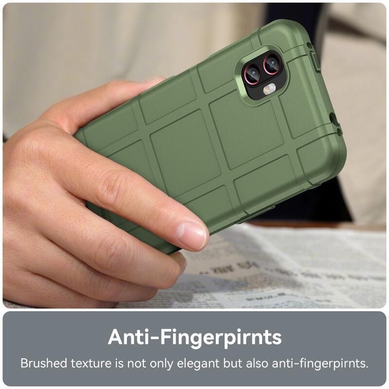 Rugged odolný gelový obal na Samsung Galaxy Xcover 6 Pro - zelené