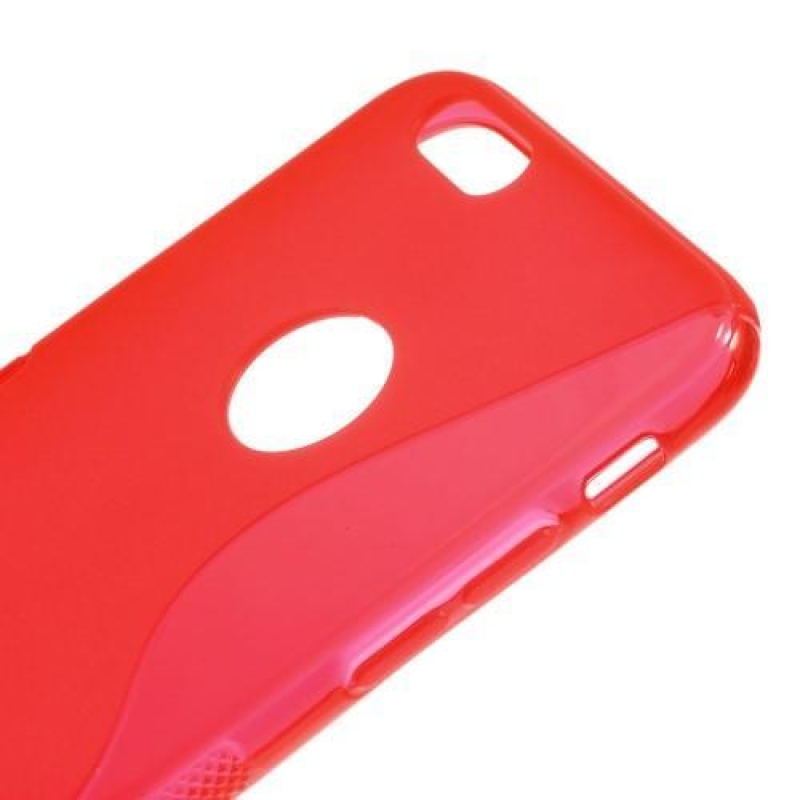 S-line gelový obal na mobil iPhone 6 a iPhone 6s - červený