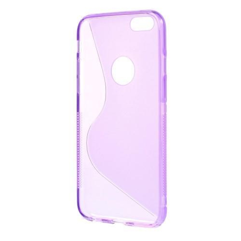 S-line gelový obal na mobil iPhone 6 a iPhone 6s - fialový