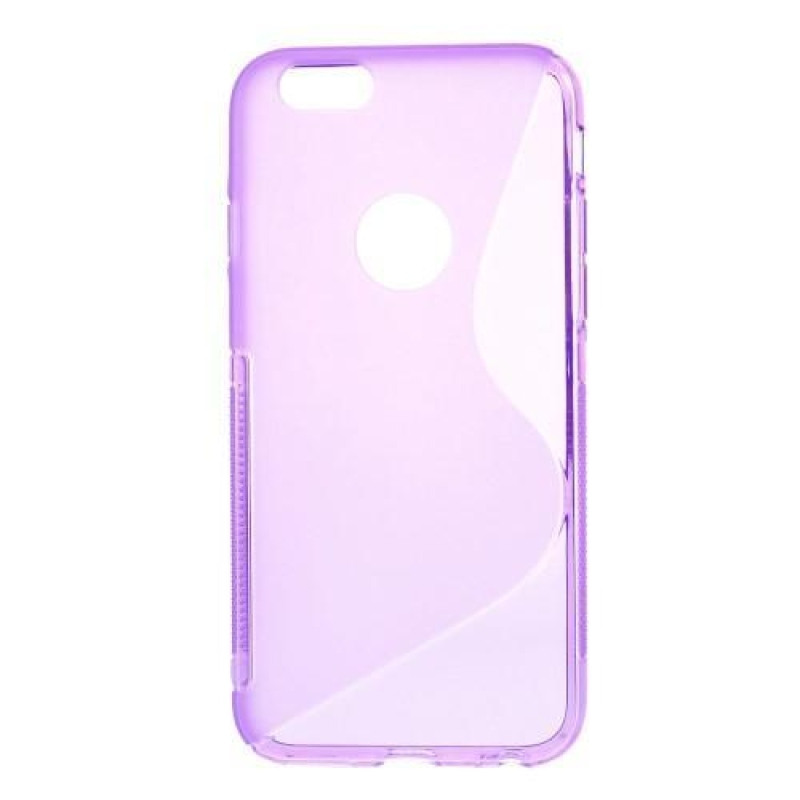 S-line gelový obal na mobil iPhone 6 a iPhone 6s - fialový