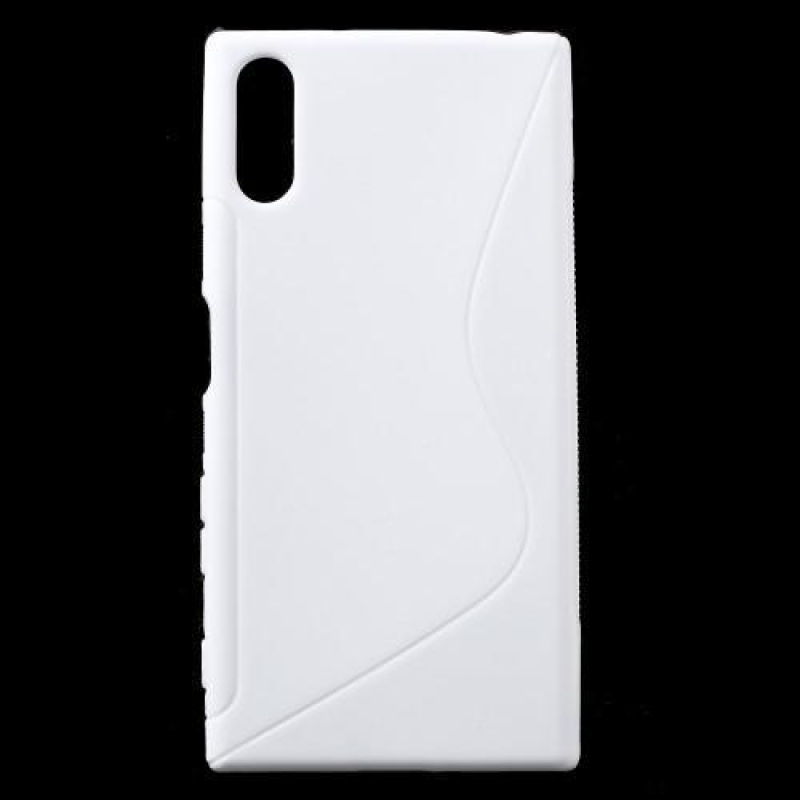 S-line gelový obal na mobil Sony Xperia XZ - bílý