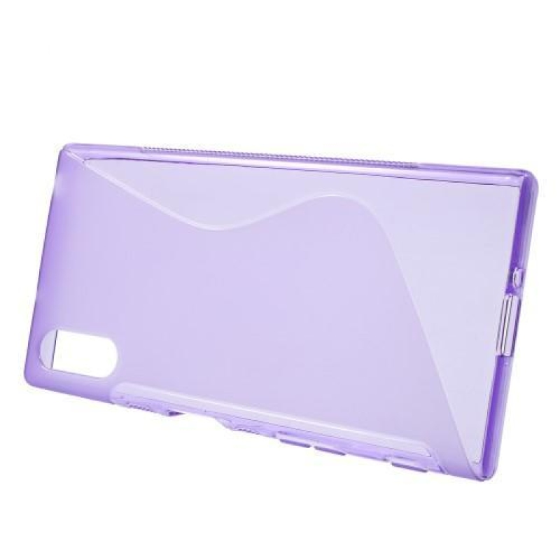 S-line gelový obal na mobil Sony Xperia XZ - fialový