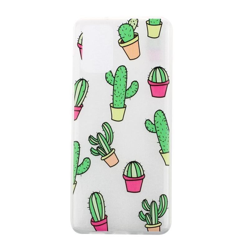 Shell gelový obal na mobil Samsung Galaxy S20 Ultra - kaktusy
