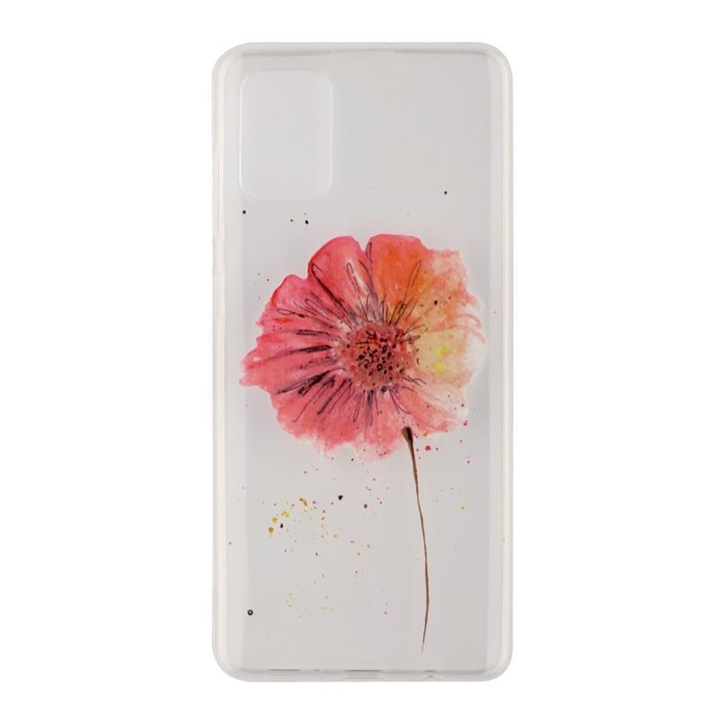 Shell gelový obal pro mobil Samsung Galaxy S20 - krásná květina