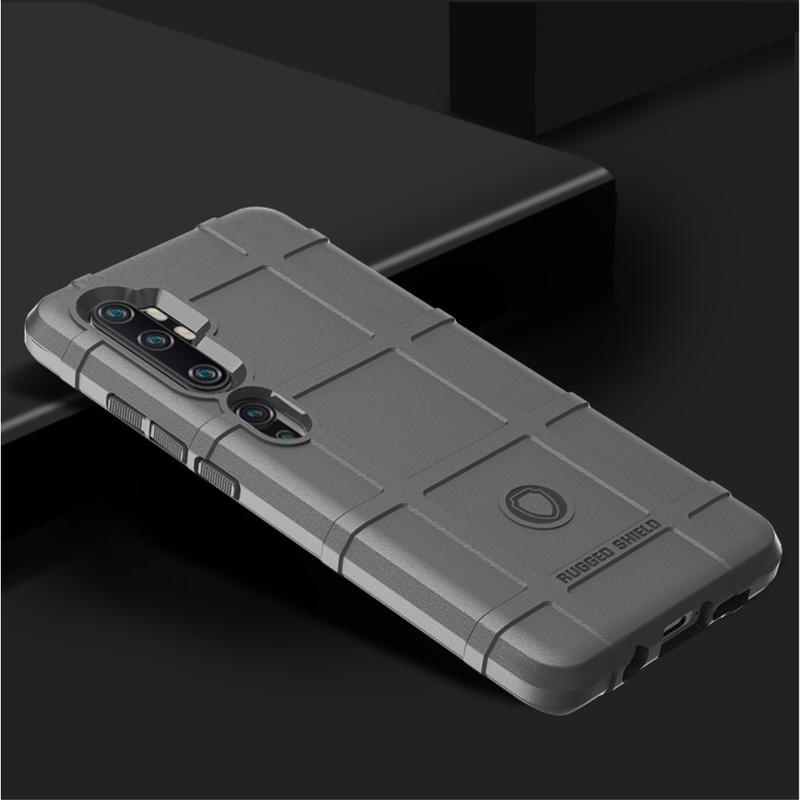 Shock odolný gelový obal pro mobil Xiaomi Mi Note 10 / Mi Note 10 Pro - šedé
