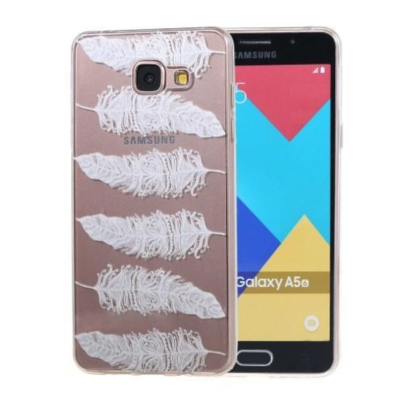 Silk Gelový obal na mobil Samsung Galaxy A5 (2016) - peříčka