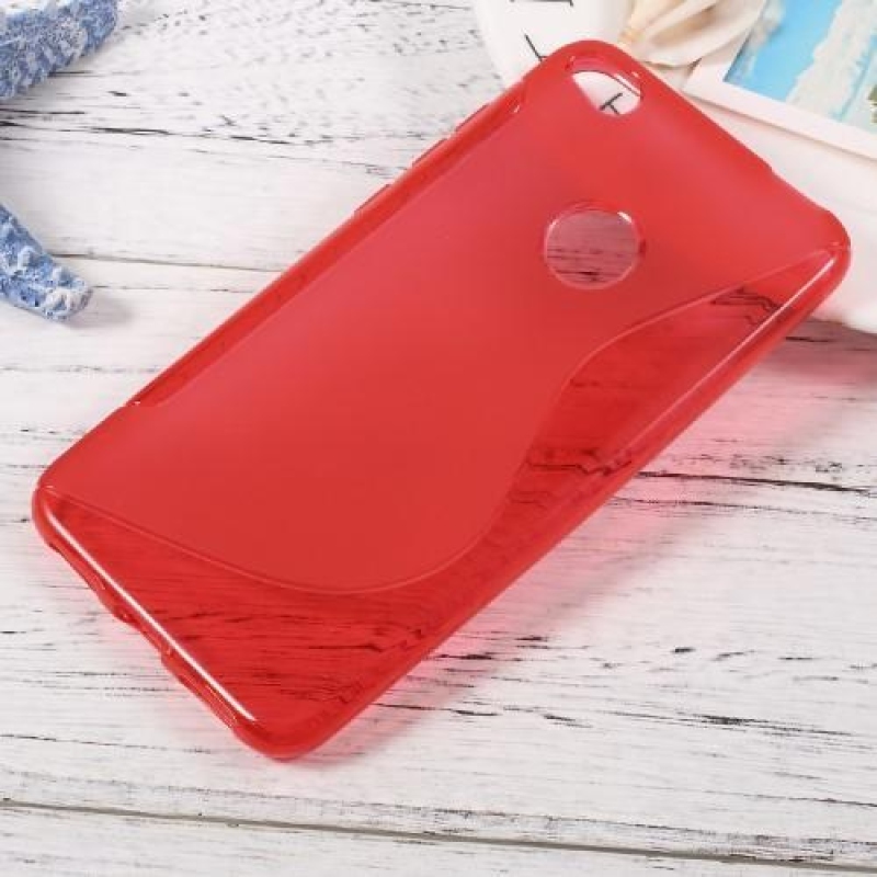 SLine gelový obal na mobil Huawei P9 Lite (2017) - červený