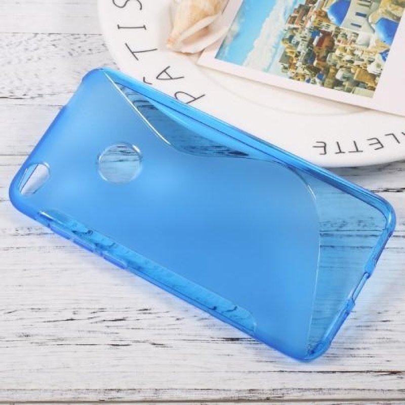 SLine gelový obal na mobil Huawei P9 Lite (2017) - modrý