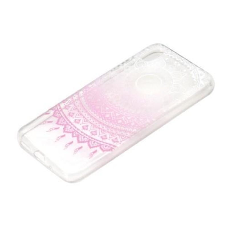 Soft gelový obal na mobil Huawei Y5 (2019) - růžová mandala