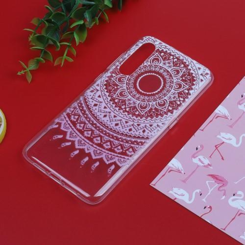 Soft gelový obal na Xiaomi Mi 9 - růžová mandala
