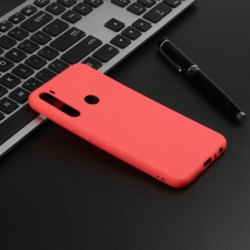 Soft gelový obal pro mobil Xiaomi Redmi Note 8 - červený