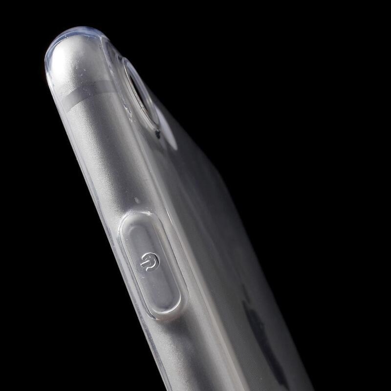 Soft průhledný gelový obal na mobil iPhone 7/8/SE (2020)/SE (2022) - průhledný