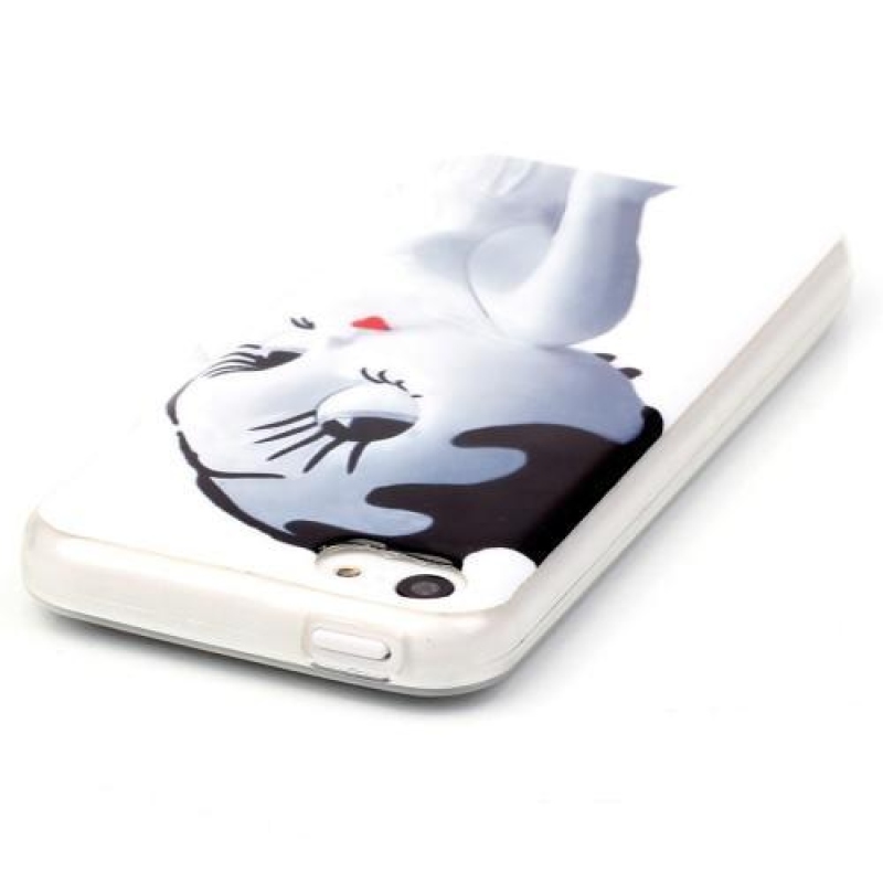 Softy gelový obal na iPhone 5C - lady