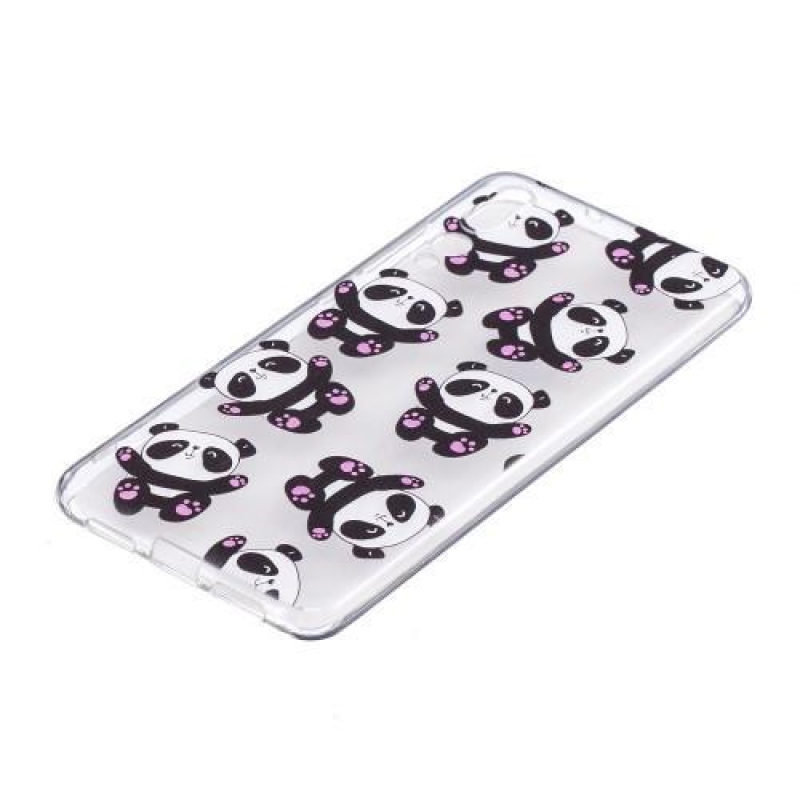 Softy gelový obal pro mobil Huawei P20 - pandy