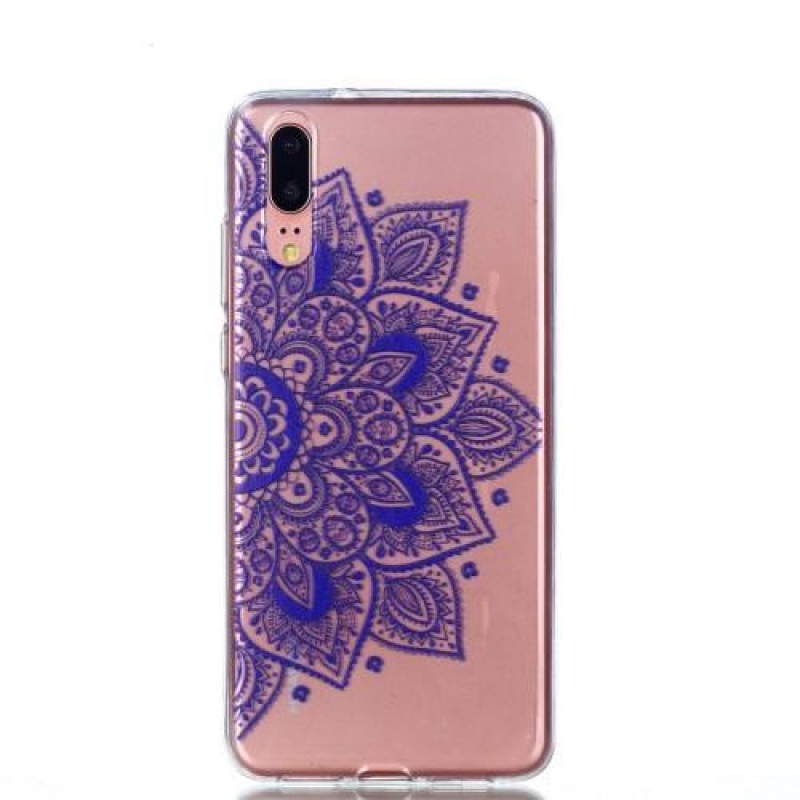 Suns gelový obal na Huawei P20 - fialová mandala