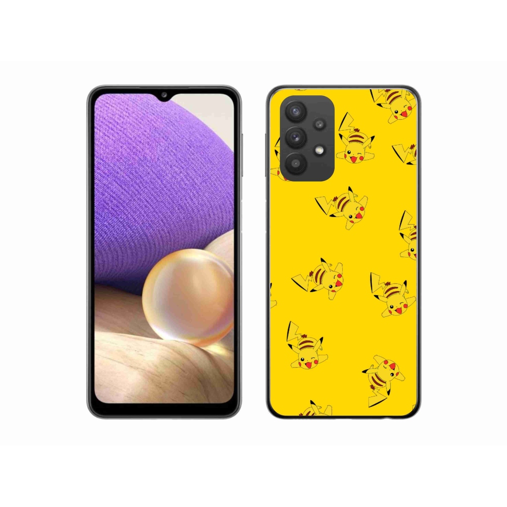 Gelový kryt mmCase na Samsung Galaxy A32 5G - pikachu