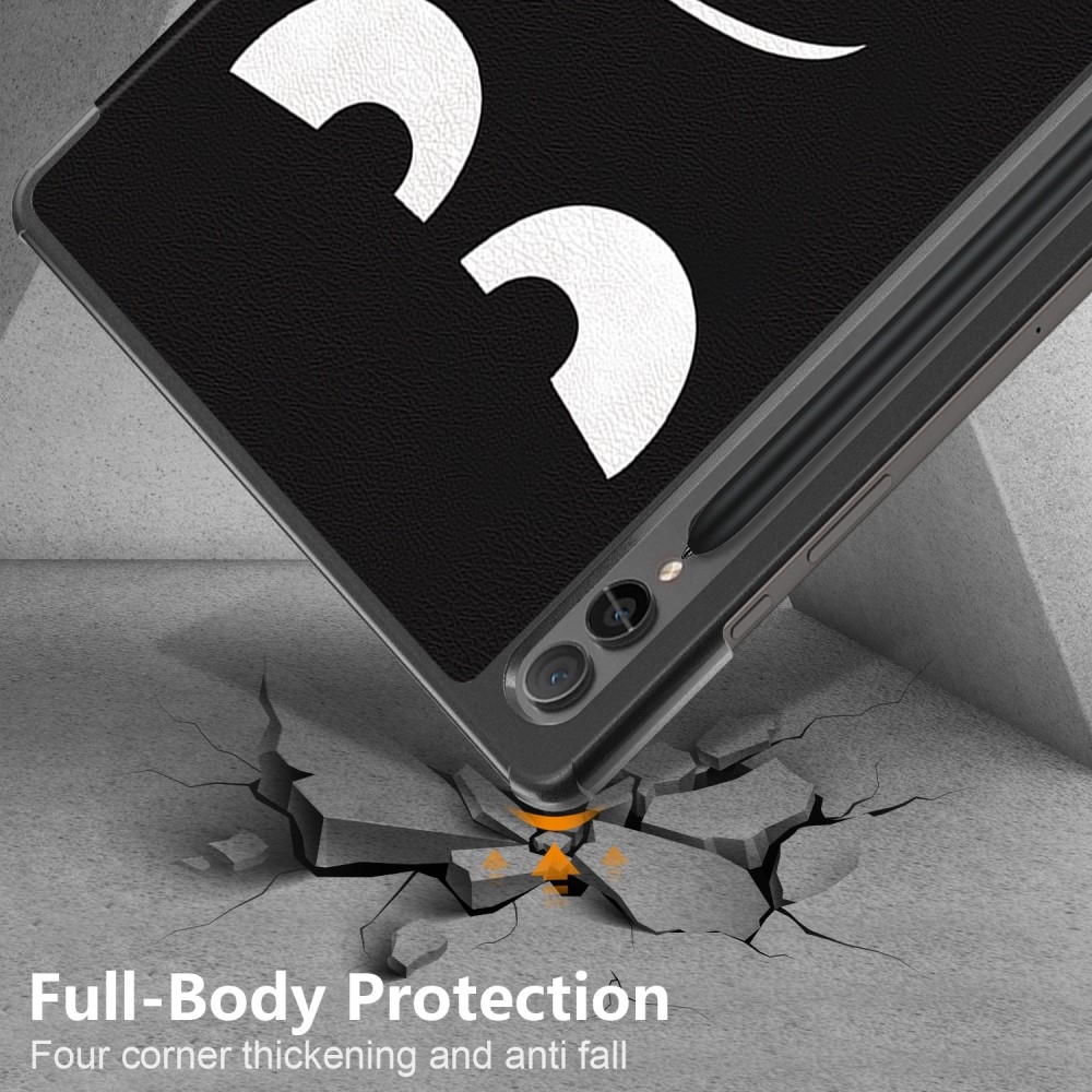 Print chytré zavírací pouzdro na Samsung Galaxy Tab S9 FE+ - nesahat