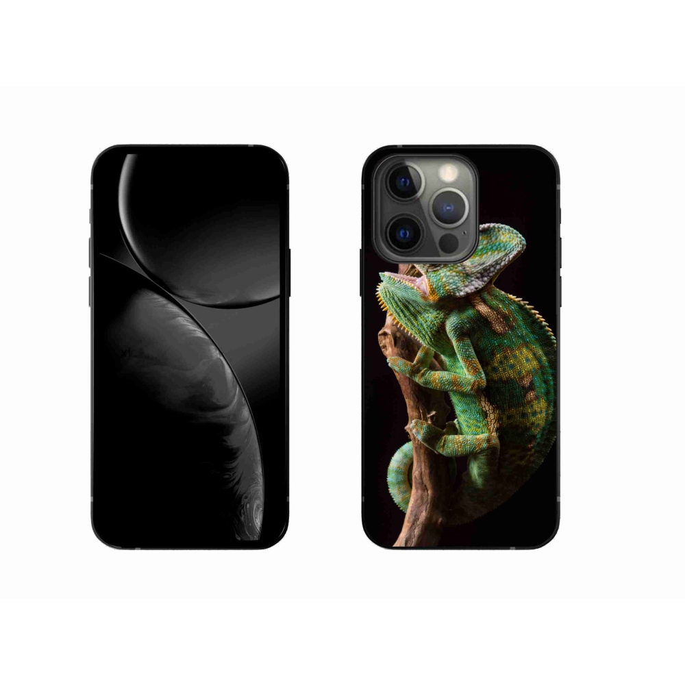 Gelový kryt mmCase na iPhone 13 Pro - chameleon