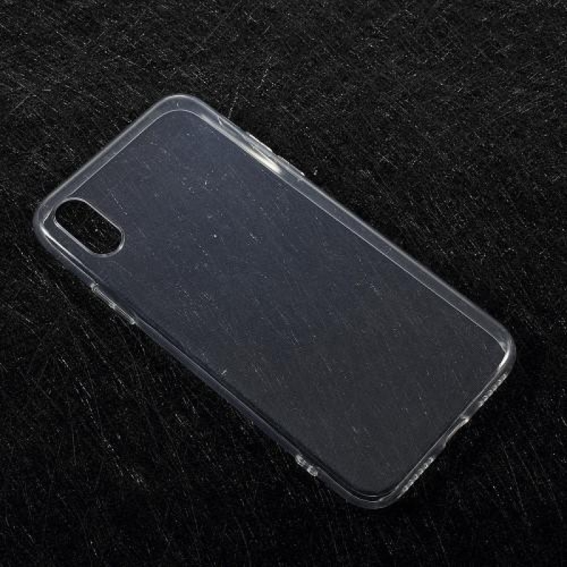 Transparentní gelový obal na iPhone X