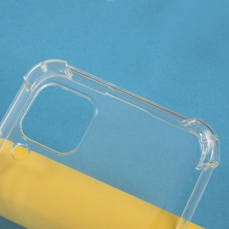 Transparentní gelový obal s vyztuženými rohy na mobil Huawei P40 Lite