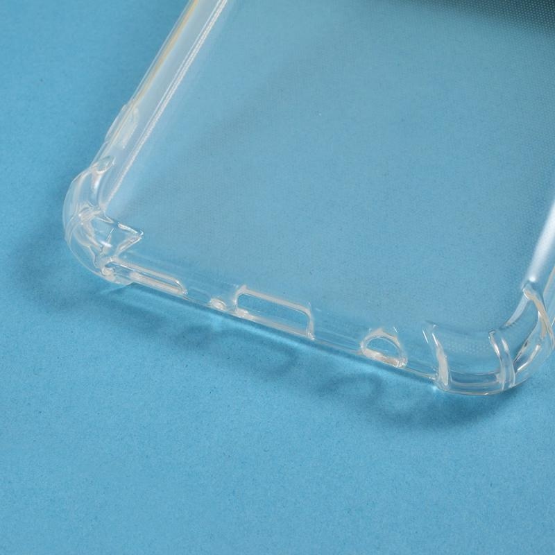 Transparentní gelový obal s vyztuženými rohy na mobil Huawei P40 Lite
