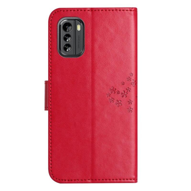 Tree knížkové pouzdro na Nokia G60 5G - červené