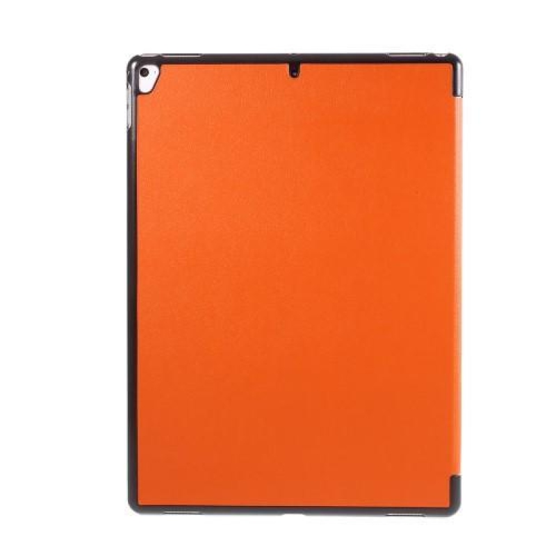 Trifold klopové pouzdro na iPad Pro 12.9 2017 - oranžové
