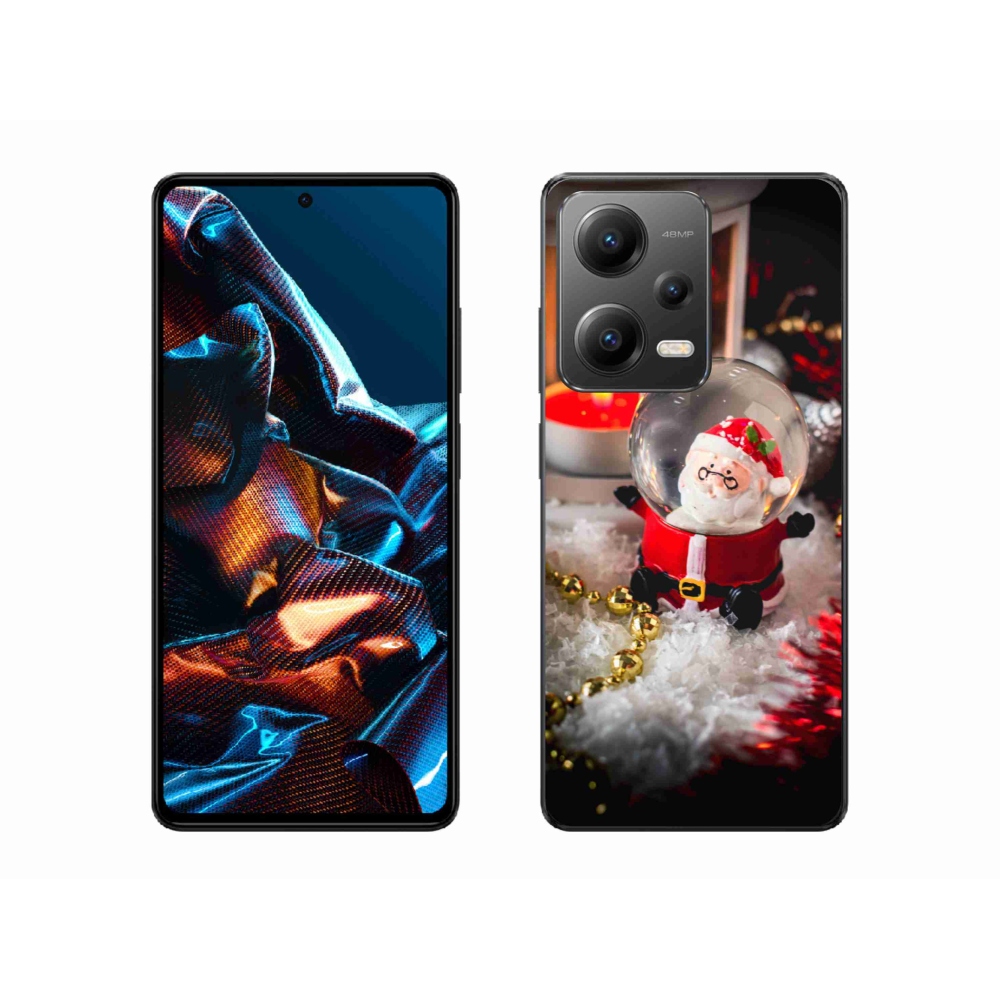 Gelový kryt mmCase na Xiaomi Poco X5 Pro 5G - Santa Claus 1