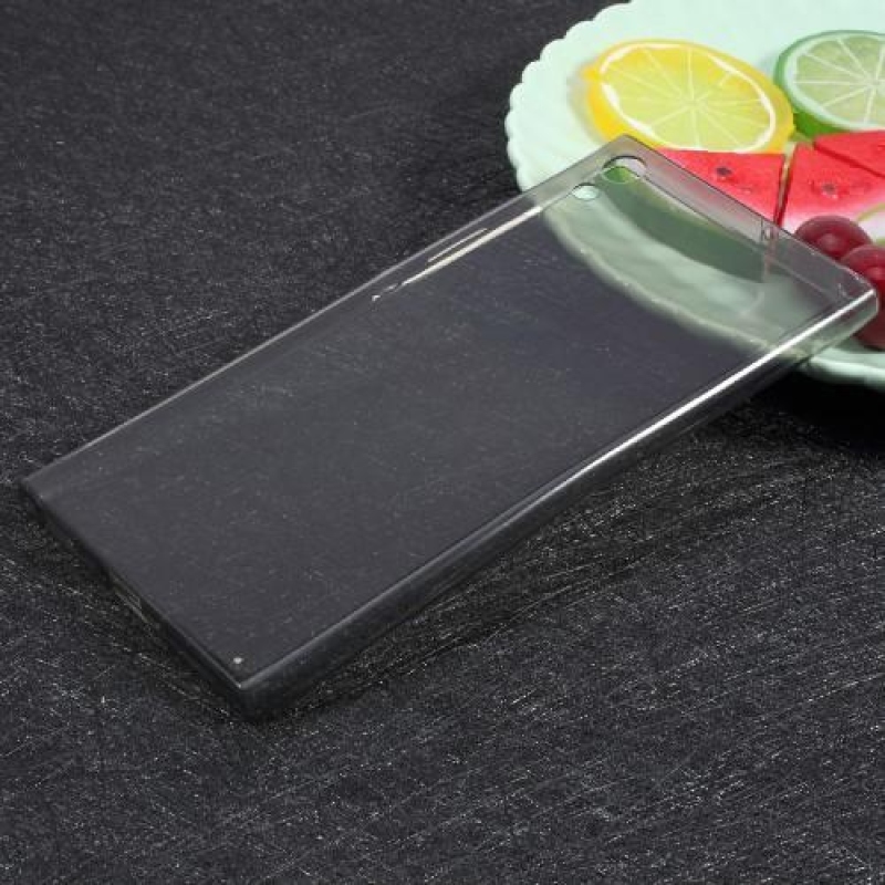 Ultratenký gelový obal na Sony Xperia XA1 Ultra - šedý