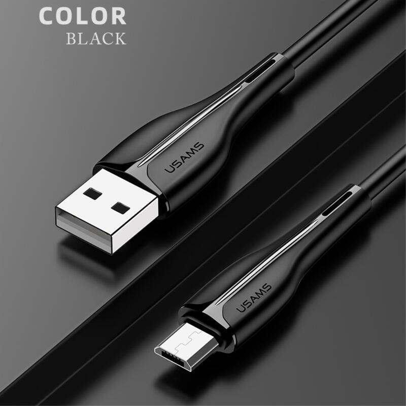USMS micro USB kabel pro nabíjení a synchronizaci / 1m - černý