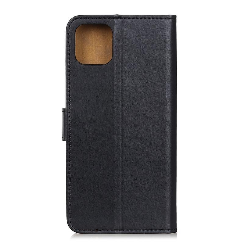 Vertical PU kožené pouzdro na mobil Samsung Galaxy Note 10 Lite - černé