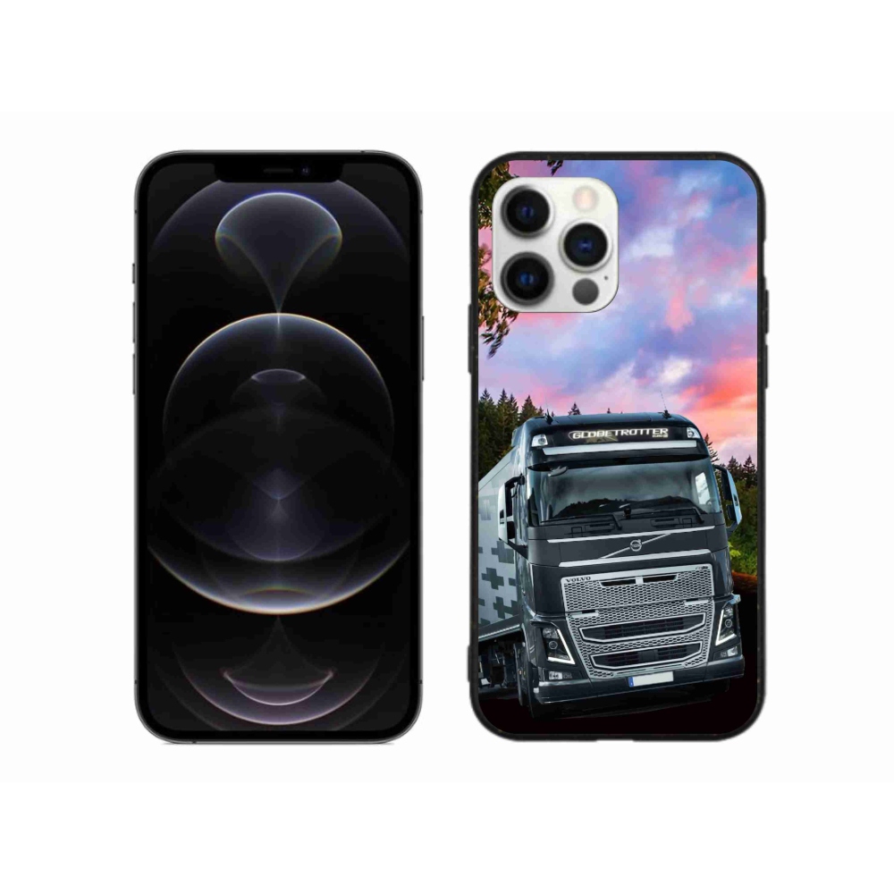Gelový kryt mmCase na iPhone 12 Pro Max - kamion 2