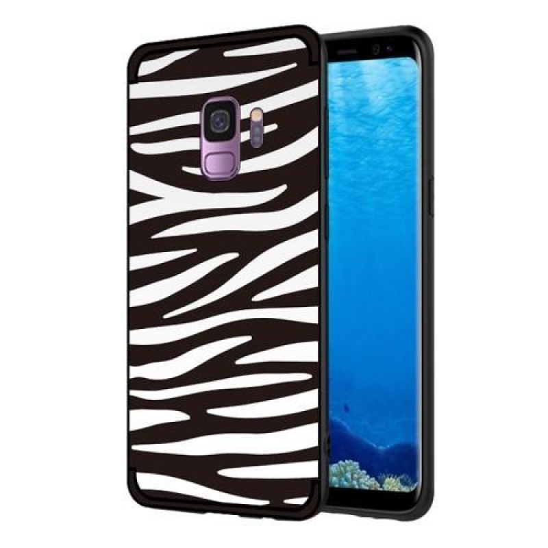 Wild gelový obal na Samsung Galaxy S9 - zebra