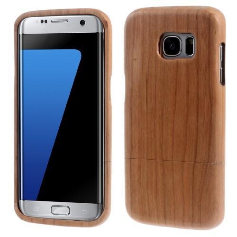 Woods dřevěný obal na mobil Samsung Galaxy S7 Edge - dekor II