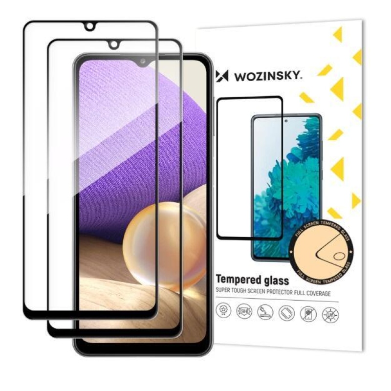 Wozinsky celoplošné tvrzené sklo na mobil Samsung Galaxy A32 4G - 2 ks