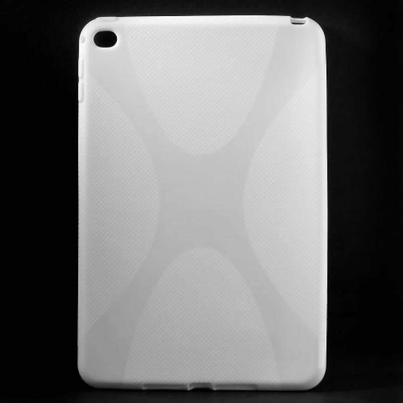 X-line gelový obal na tablet iPad mini 4 - bílý