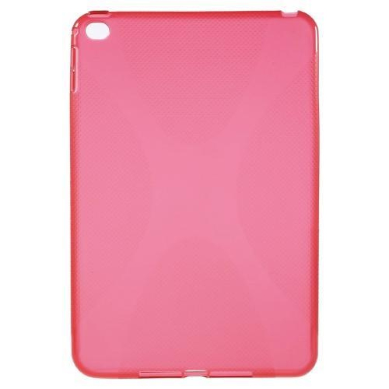 X-line gelový obal na tablet iPad mini 4 - červený