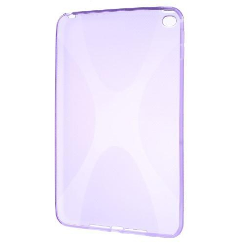 X-line gelový obal na tablet iPad mini 4 - fialový