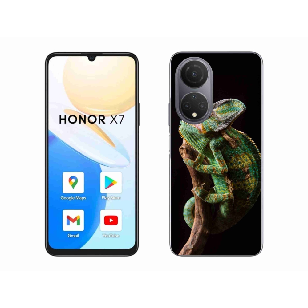 Gelový kryt mmCase na Honor X7 - chameleon