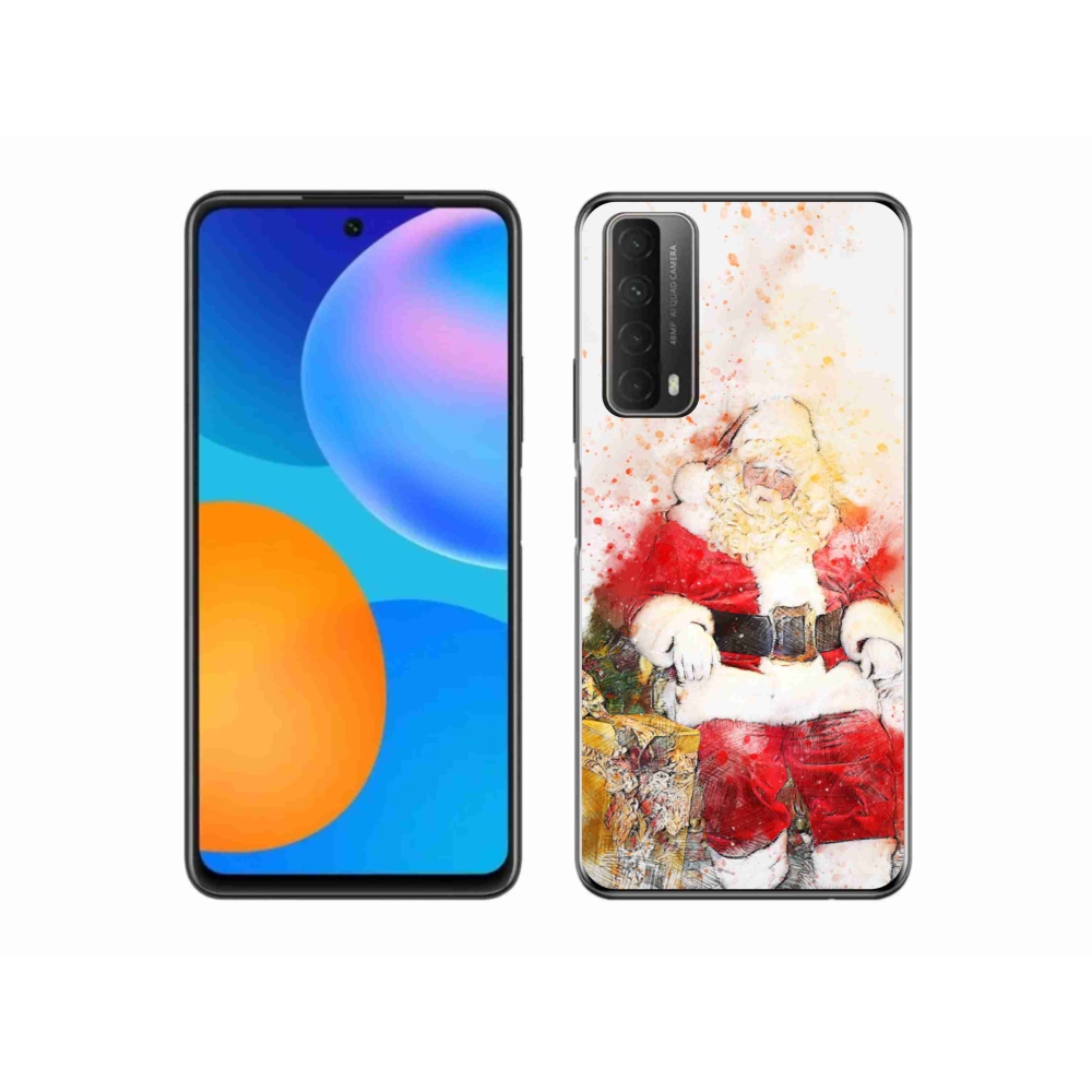 Gelový kryt mmCase na Huawei P Smart (2021) - Santa Claus