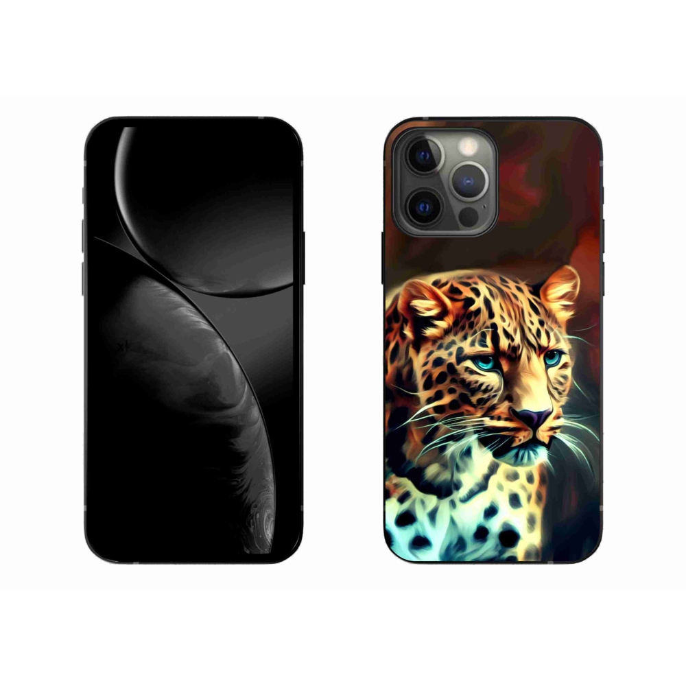 Gelový kryt mmCase na iPhone 13 Pro Max 6.7 - leopard